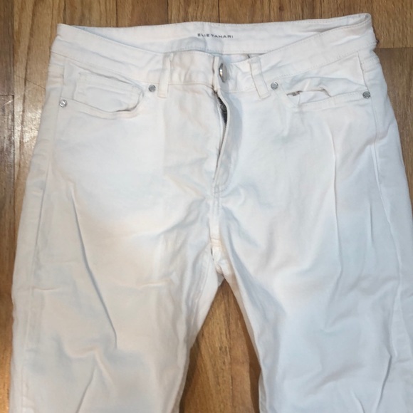 NWOT ELIE TAHAri white jeans - Picture 4 of 8